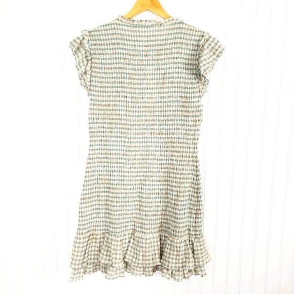 Veronica RUFFLE HEM CICI SMOCKED DRESS NEW W/TAG - Picture 12 of 14